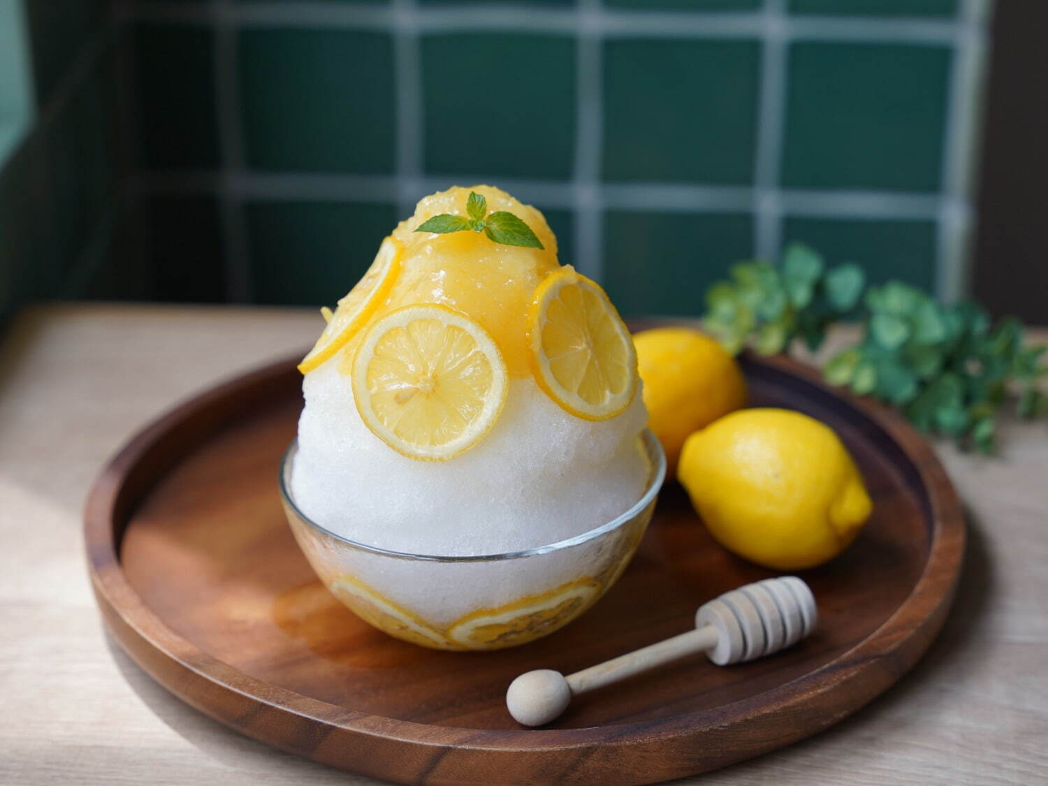 「ハニーレモンかき氷」990円