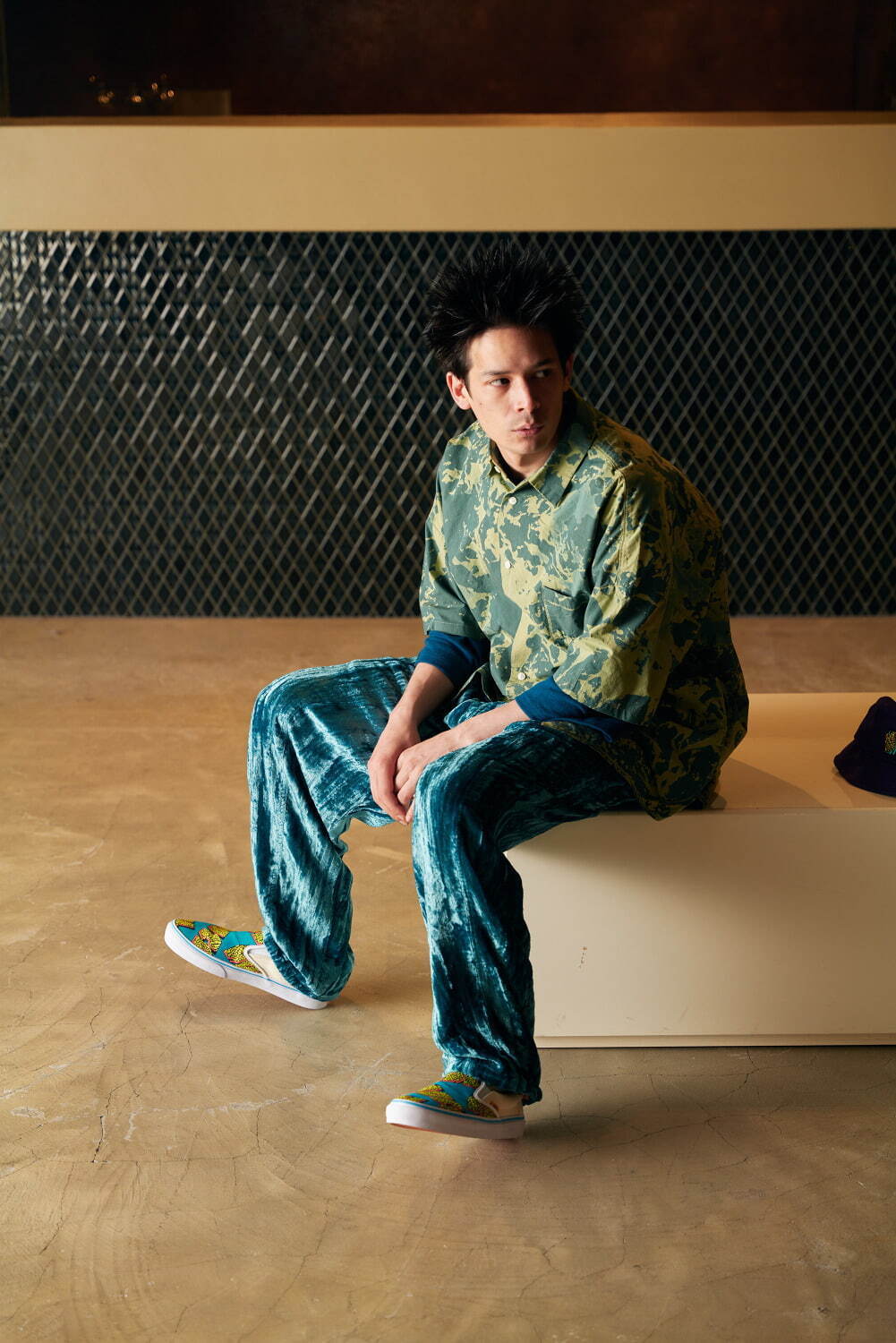 スリッポン 「ネイタルデザイン」PRIMALOFT ROOM SLIP-ON メンズ