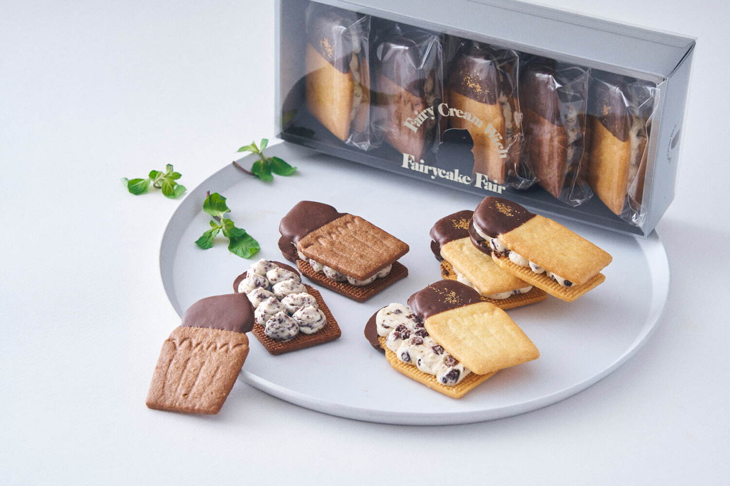 フェアリーケーキフェア(Fairycake Fair) チョコミント生バターサンド｜写真9