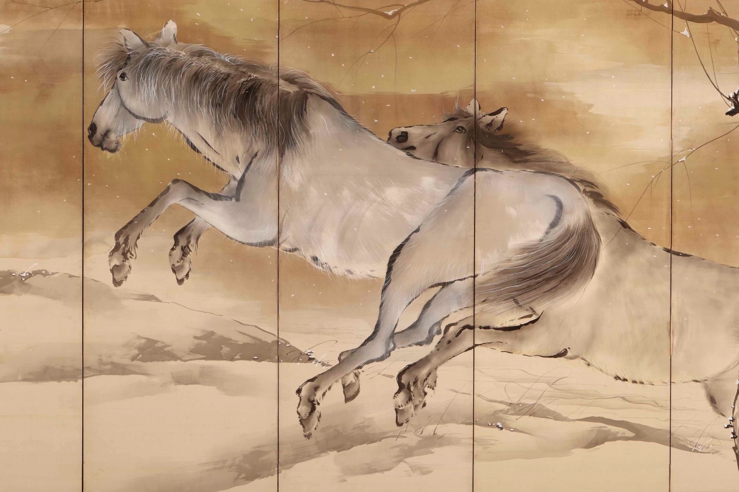 展覧会「ためつすがめつ屏風」京都・千總ギャラリーで - 神坂雪佳などの屏風作品を紹介