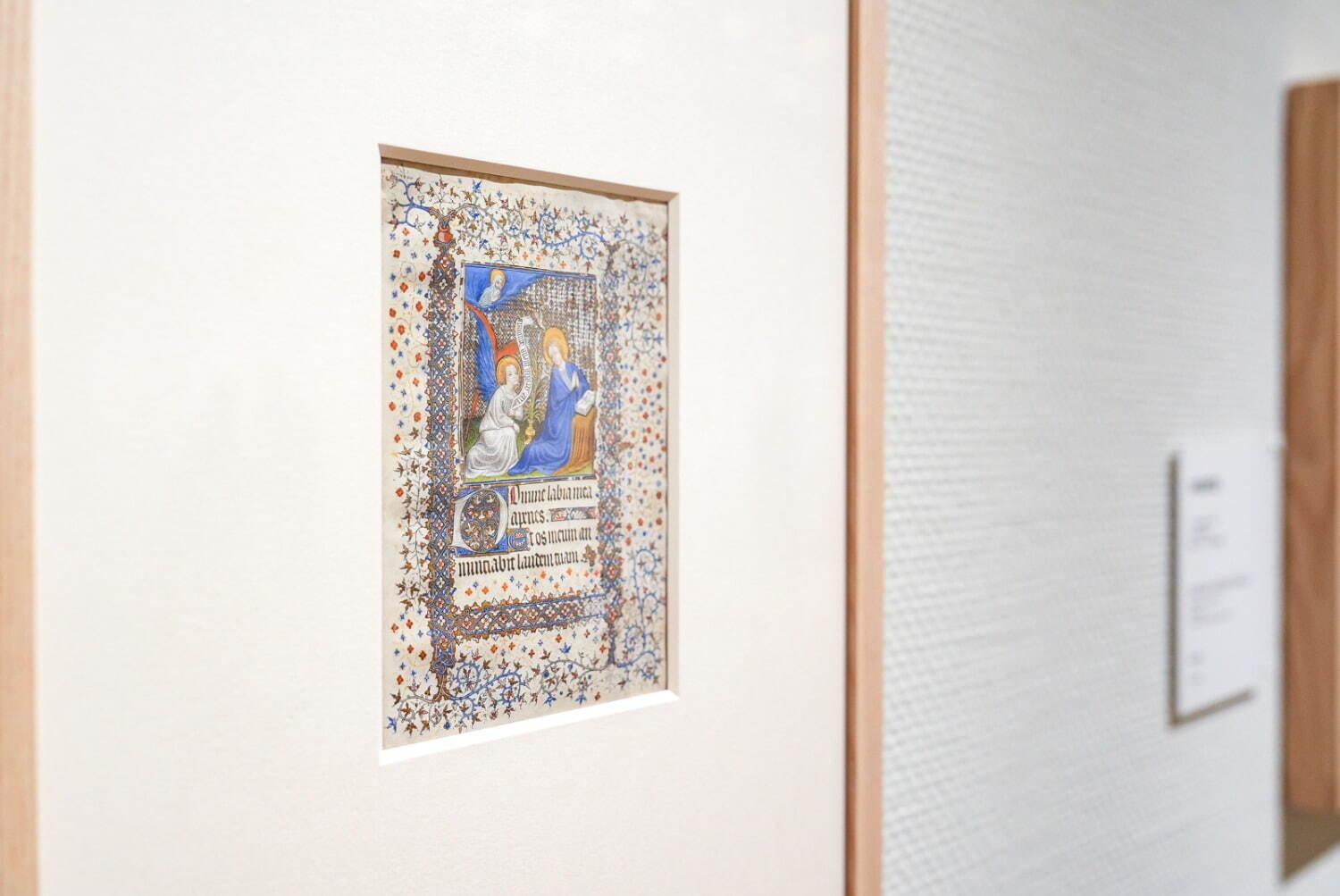 企画展「内藤コレクション 写本 — いとも優雅なる中世の小宇宙」
国立西洋美術館 2024年 展示風景