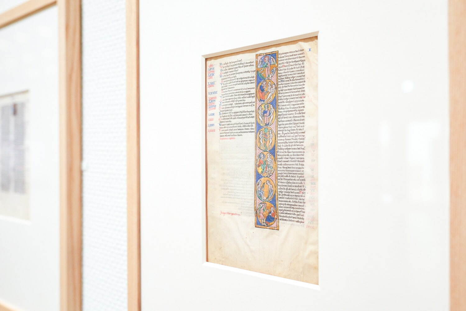 企画展「内藤コレクション 写本 — いとも優雅なる中世の小宇宙」
国立西洋美術館 2024年 展示風景