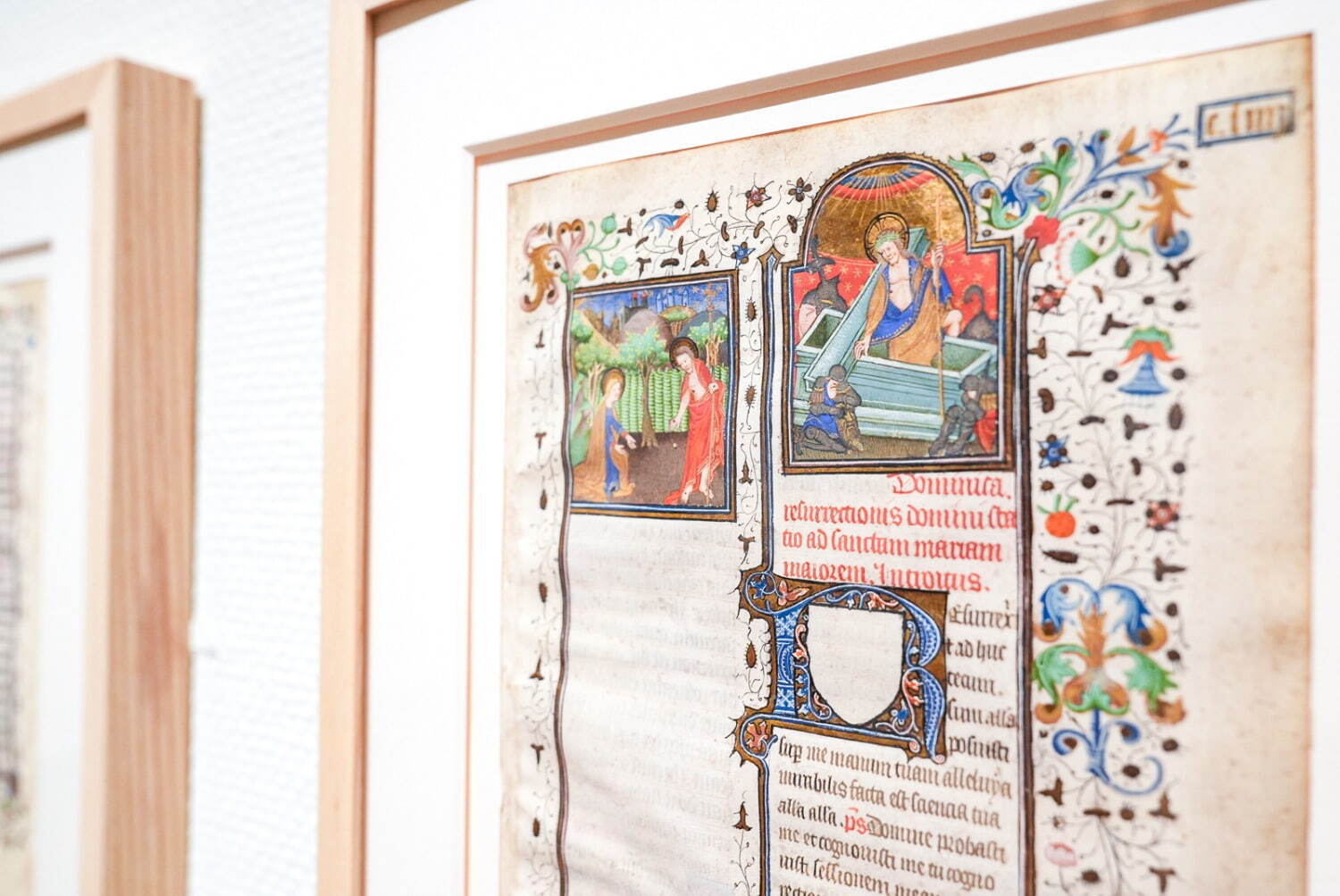 企画展「内藤コレクション 写本 — いとも優雅なる中世の小宇宙」
国立西洋美術館 2024年 展示風景