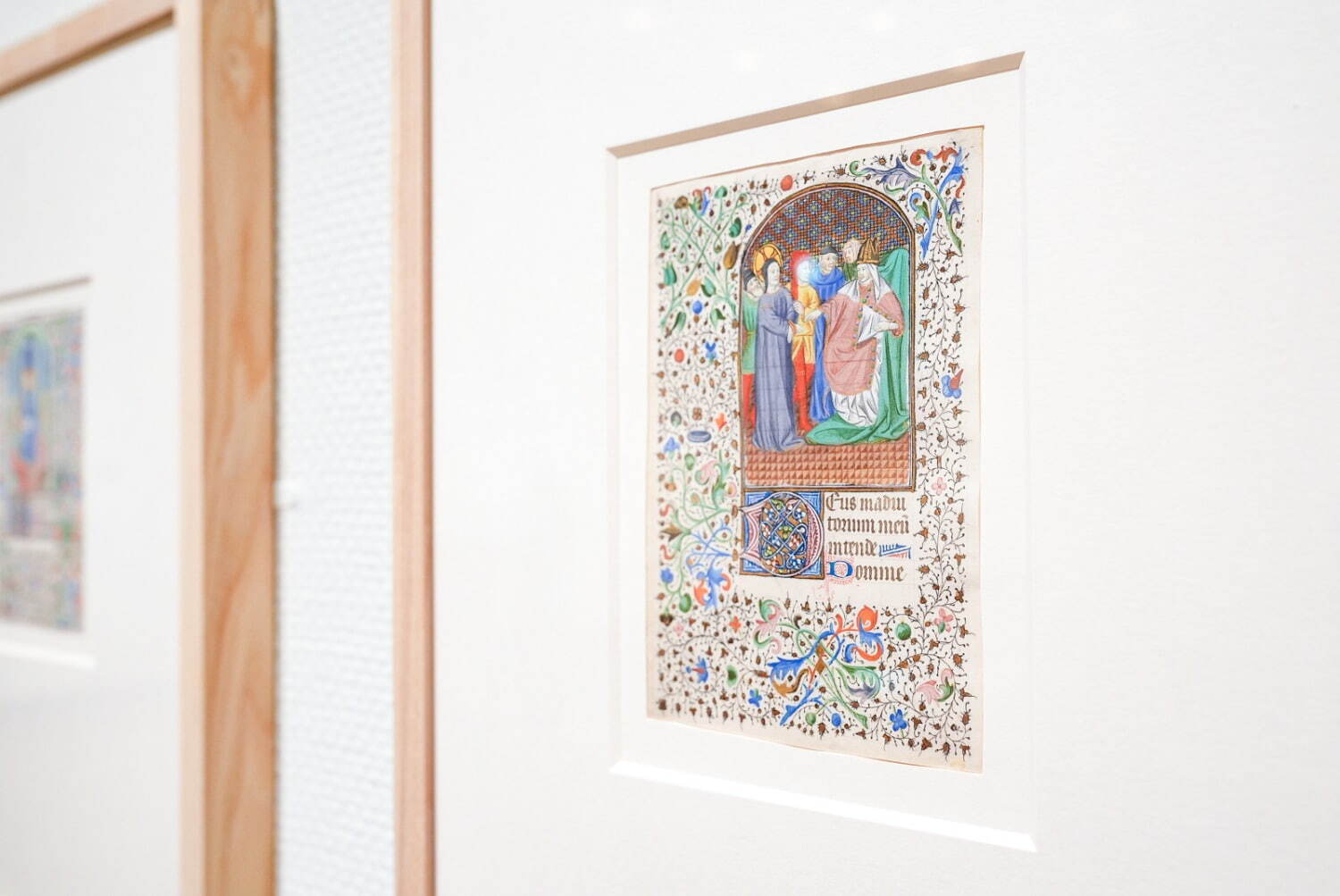 企画展「内藤コレクション 写本 — いとも優雅なる中世の小宇宙」
国立西洋美術館 2024年 展示風景