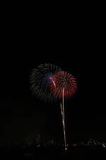 東京・江戸川河川敷で「第49回江戸川区花火大会」パステルカラーの虹色花火など約14,000発｜写真4