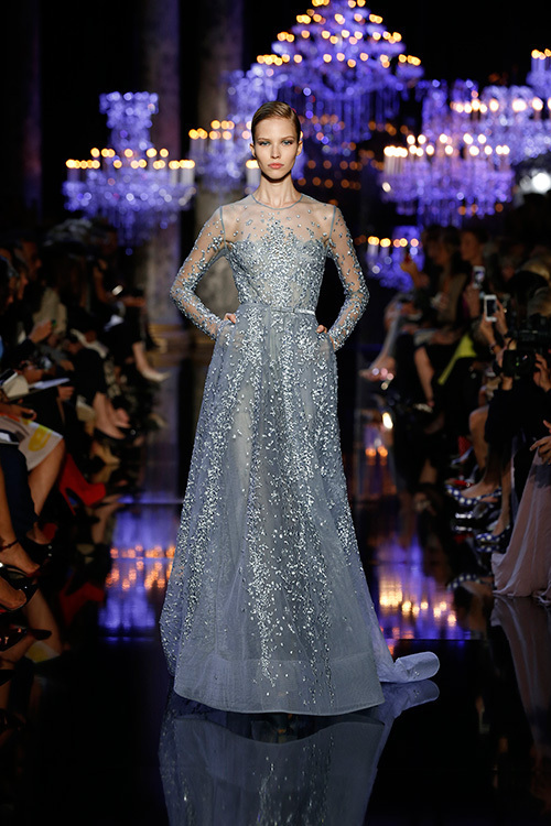 エリー サーブ オートクチュール(Elie Saab Haute Couture) 2014-15年秋冬ウィメンズコレクション  - 写真4