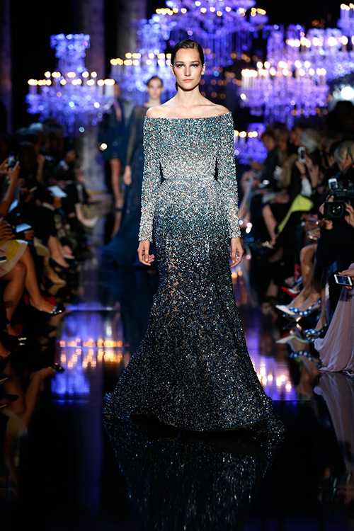 エリー サーブ オートクチュール(Elie Saab Haute Couture) 2014-15年秋冬ウィメンズコレクション  - 写真9