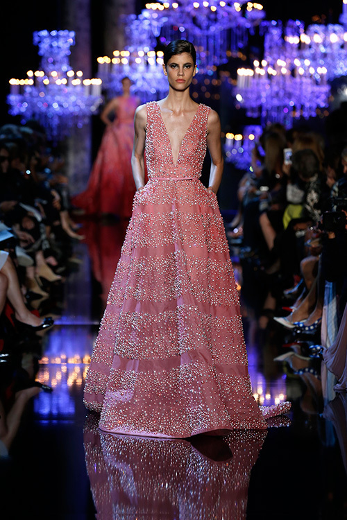 エリー サーブ オートクチュール(Elie Saab Haute Couture) 2014-15年秋冬ウィメンズコレクション  - 写真16