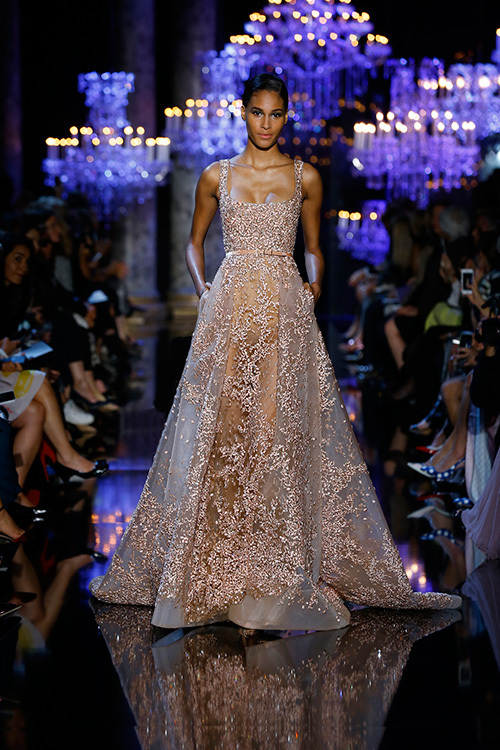 エリー サーブ オートクチュール(Elie Saab Haute Couture) 2014-15年秋冬ウィメンズコレクション  - 写真22