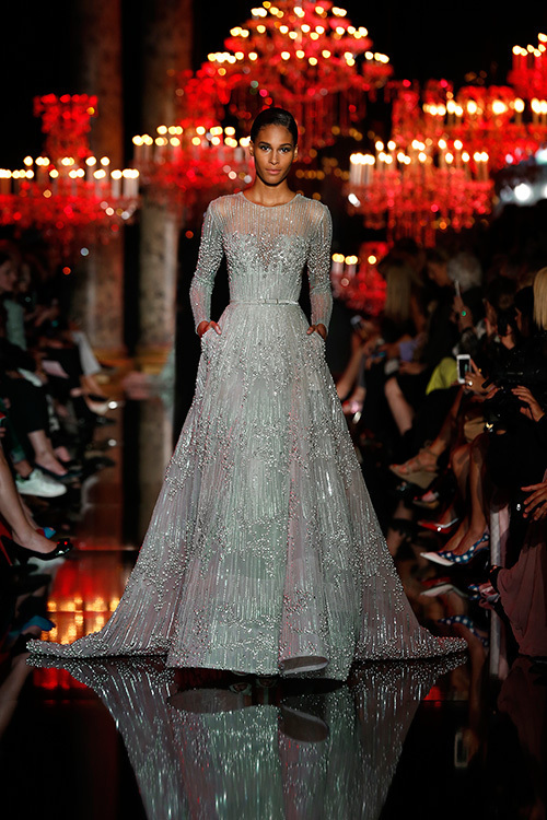 エリー サーブ オートクチュール(Elie Saab Haute Couture) 2014-15年秋冬ウィメンズコレクション  - 写真46