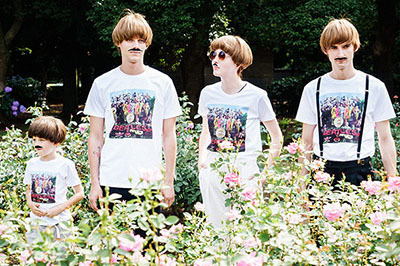 ザ・ビートルズ×グラニフ、コラボTシャツ第2弾が発売 - 名盤ジャケットをプリント