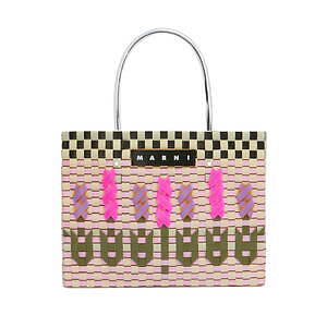 マルニ マーケット“カニ”モチーフのバケットバッグ＆幾何学模様ハンドバッグ、名古屋ラシックで｜写真9