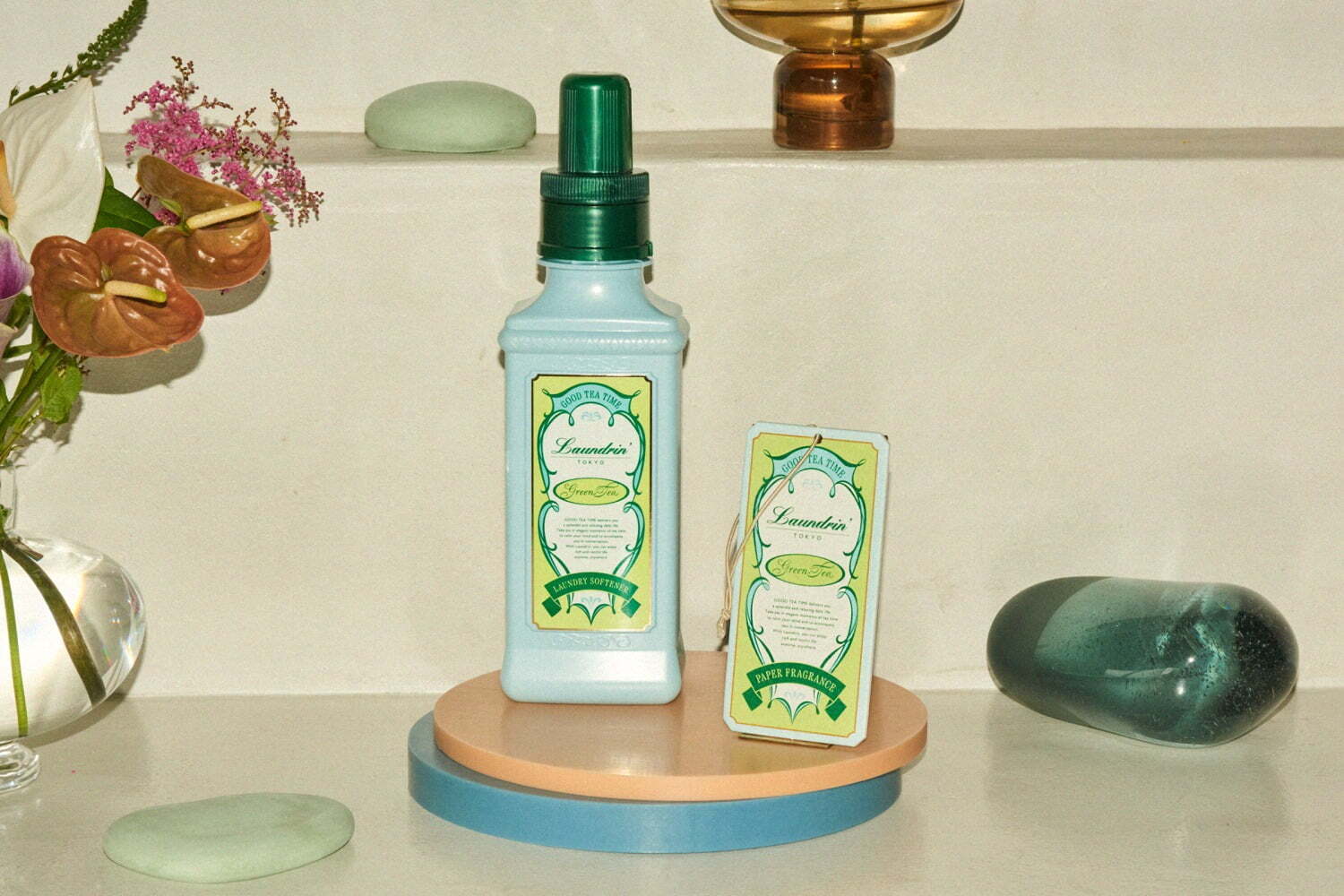 アロマ｜ランドリン「グリーンティーの香り」新作柔軟剤、“和を感じる緑茶×シトラス”の清涼感のある香り