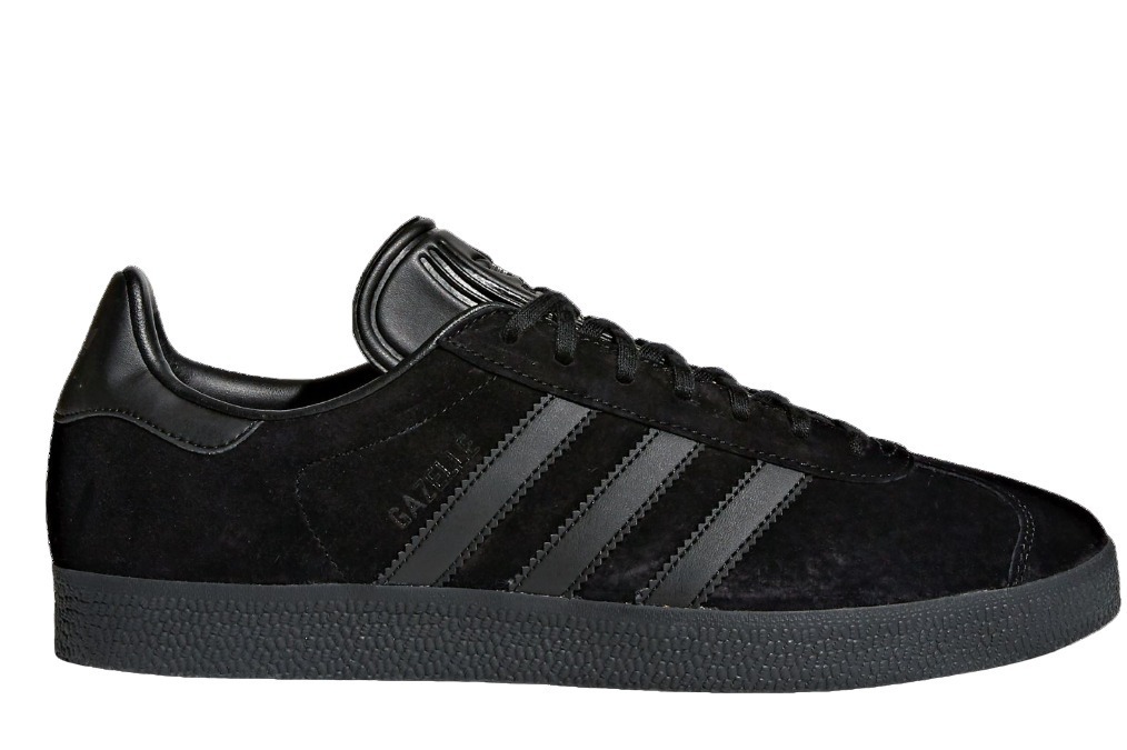 アディダス オリジナルス「ガゼル」24年夏新色、黒のレザーアッパーや厚底ソールスニーカー