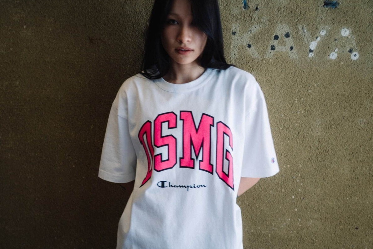 チャンピオン“ネオンカラー×カレッジ調”プリントTシャツ チャンピオン“ネオンカラー×カレッジ調”プリントTシャツ