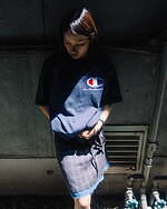む　ドーバーストリート×チャンピオン (黒) Size M チャンピオンxドーバーストリートマーケット カプセル第2弾が