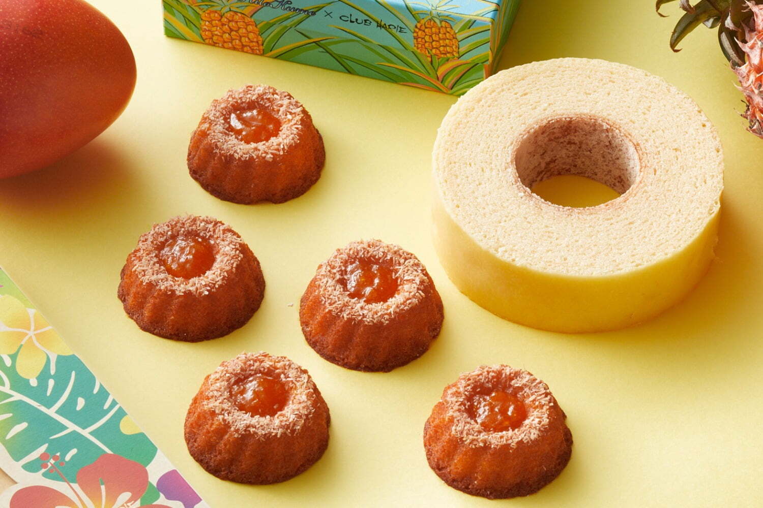 クラブハリエ夏限定「パイナップルバーム」甘酸っぱい“パイナップル果汁入り”バームクーヘン