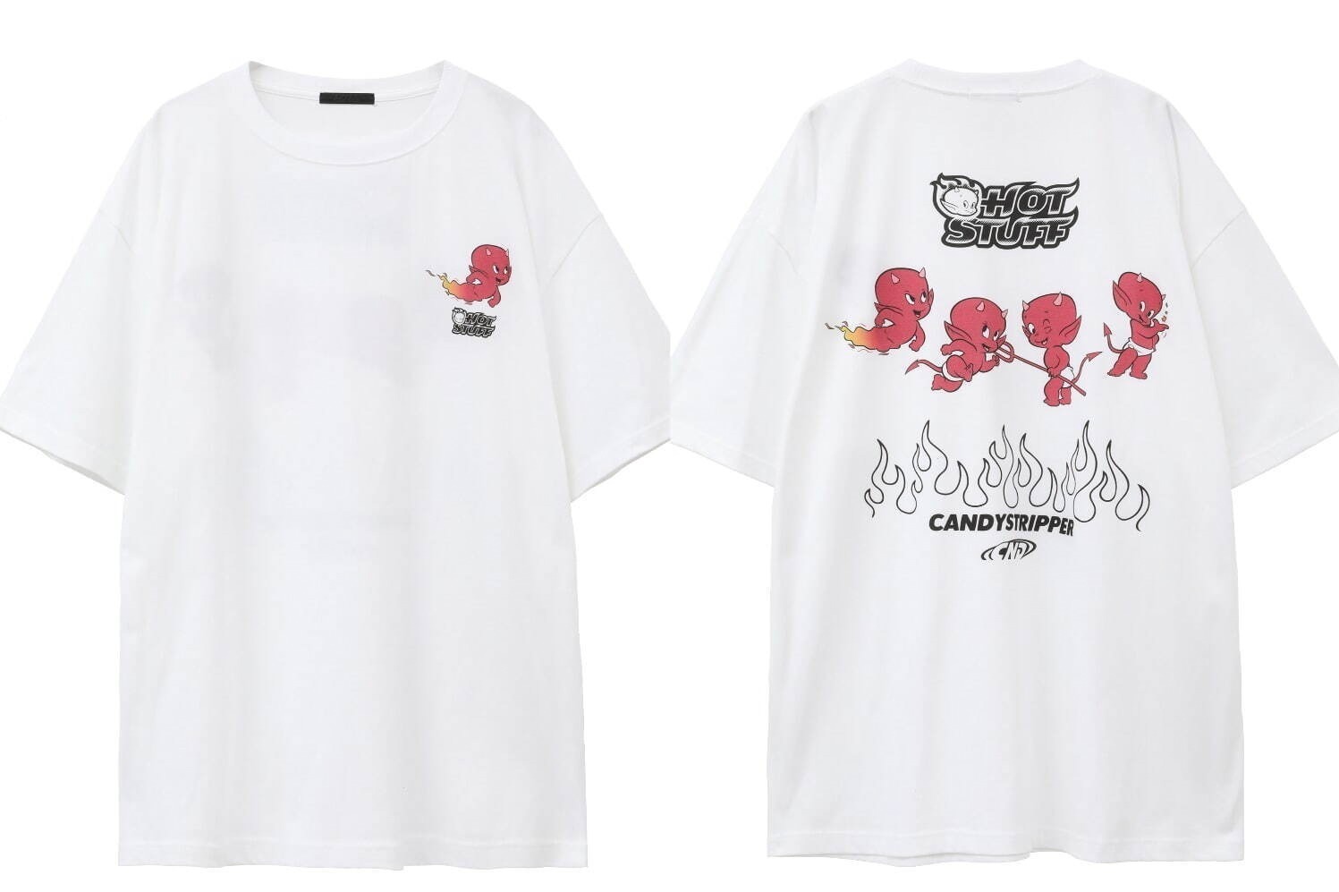Candy Stripper レースTシャツ トップス