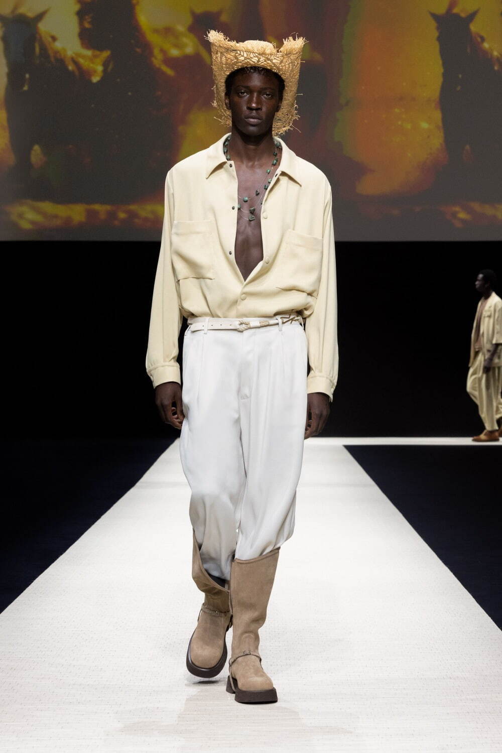 エンポリオ アルマーニ(EMPORIO ARMANI) 2025年春夏メンズコレクション  - 写真63