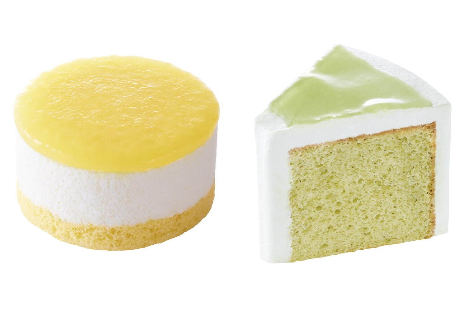 シフォンケーキ｜コメダ珈琲店の夏限定ケーキ、ひんやりレモンのレアチーズやシャインマスカットづくしのシフォン