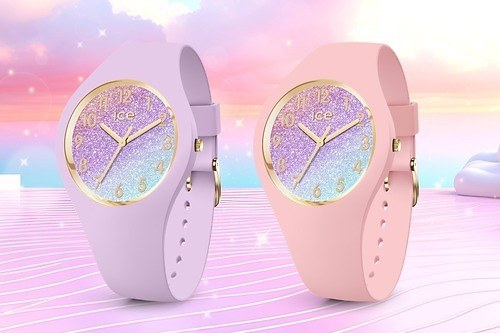 アイスウォッチ24年夏“煌めくグリッター×パステルカラー”の腕時計＆八角形ケースのカラフル時計