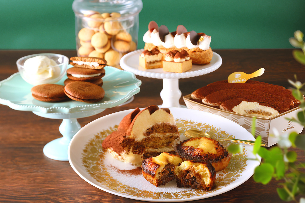 シーキューブ初の“ティラミス専門店”が東京駅に、こんがり焼きティラミスやホワイトティラミス