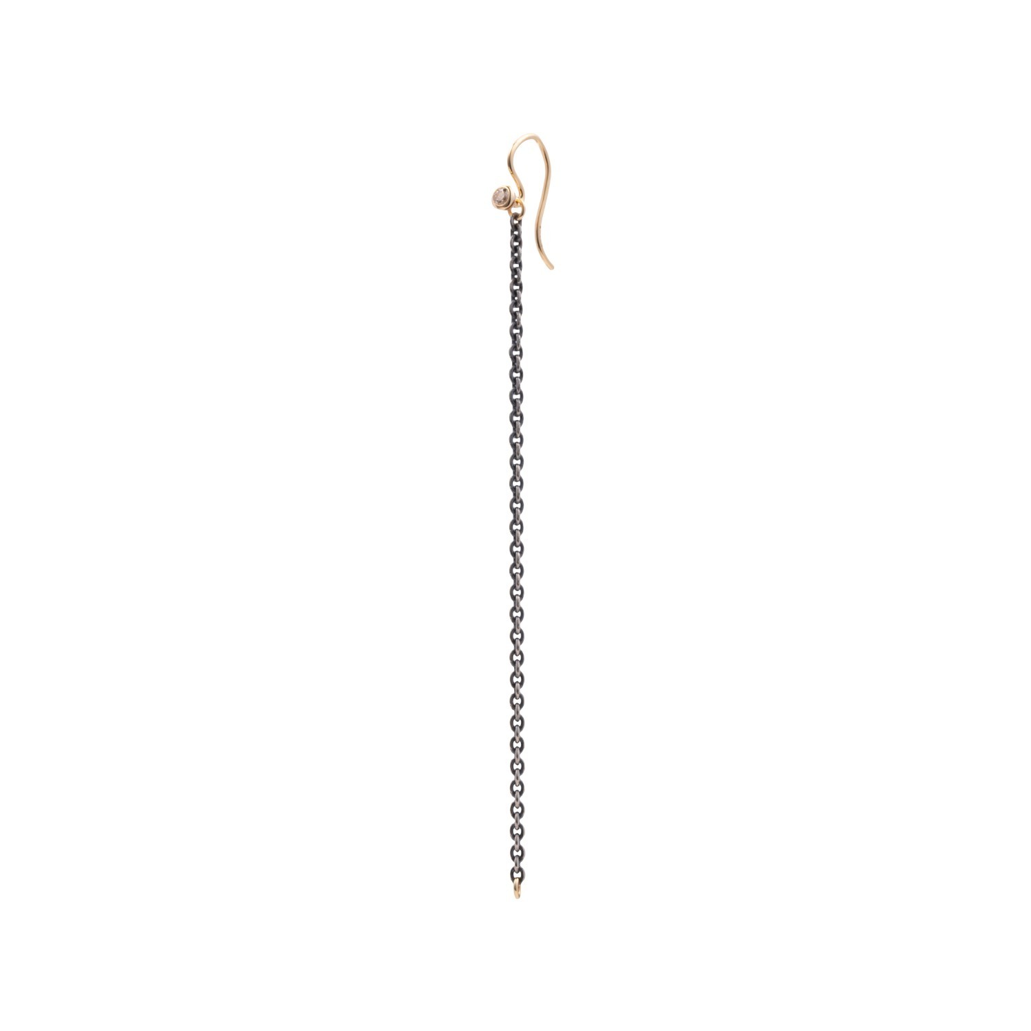 「“ドロセラ” ダイヤモンドチェーンピアス」59,400円