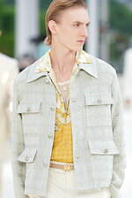 アミリ 2025年春夏コレクション - テーラリングとワークに降り注ぐきらめき｜写真20