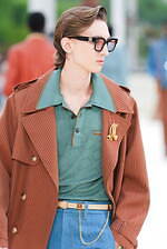 アミリ 2025年春夏コレクション - テーラリングとワークに降り注ぐきらめき｜写真49