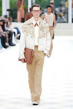 アミリ 2025年春夏コレクション - テーラリングとワークに降り注ぐきらめき｜写真60