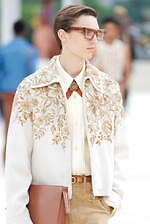 アミリ 2025年春夏コレクション - テーラリングとワークに降り注ぐきらめき｜写真61