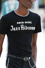 アミリ 2025年春夏コレクション - テーラリングとワークに降り注ぐきらめき｜写真84