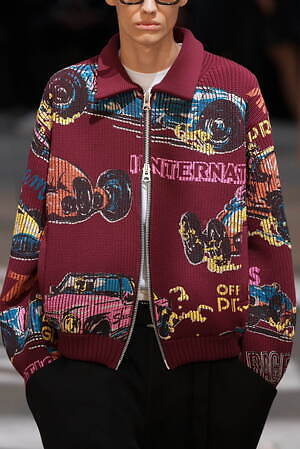 sacai 2025年春夏コレクション - 対比が織りなすダイナミズム｜写真35