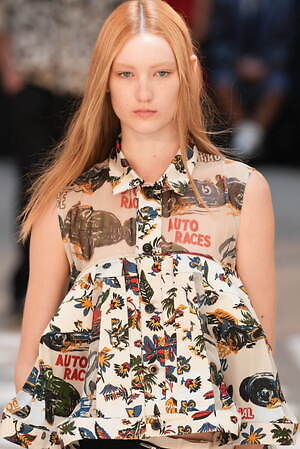 sacai 2025年春夏コレクション - 対比が織りなすダイナミズム｜写真41
