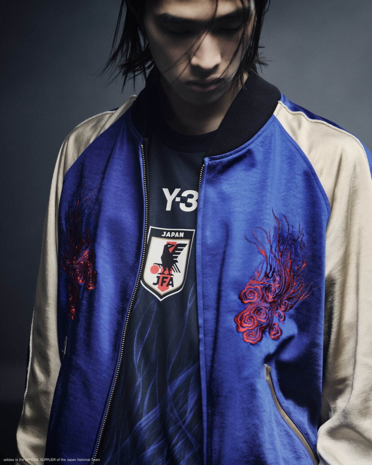 Y-3×サッカー日本代表“炎”テーマのユニフォーム、ホームはダークネイビー＆アウェイは白を基調に｜写真67