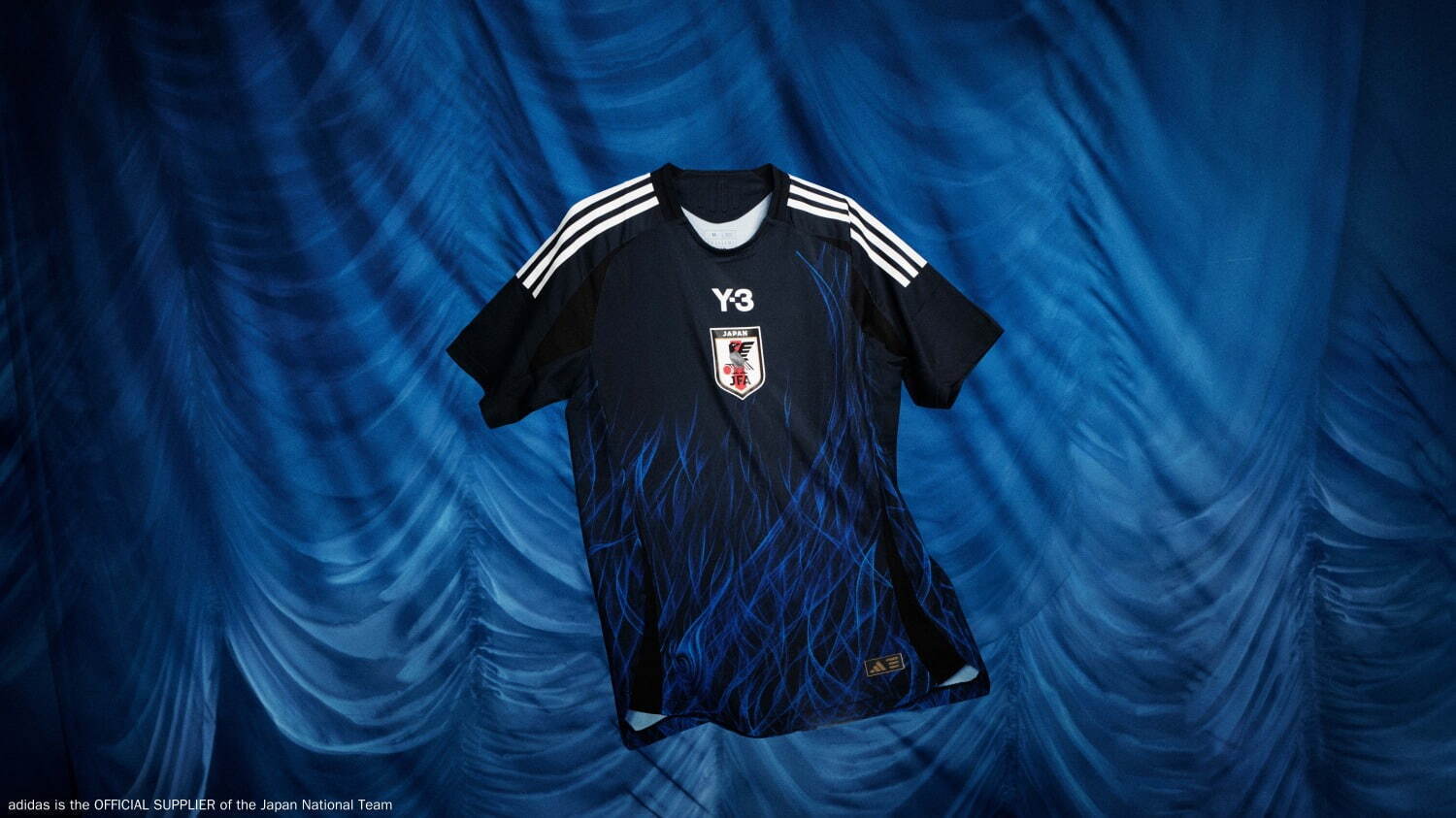 Y-3×サッカー日本代表“炎”テーマのユニフォーム、ホームはダークネイビー＆アウェイは白を基調に｜写真23