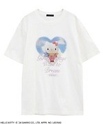 キャンディ ストリッパー×ハローキティ第4弾、“キティのぬいぐるみとハートの雲”描いたTシャツなど｜写真6