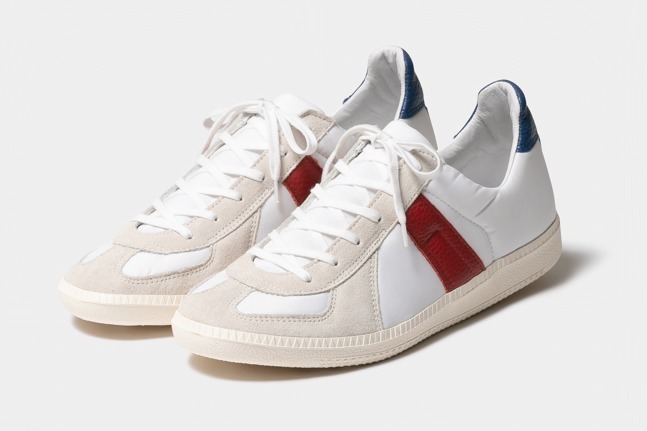 スリッポン｜ビューティフルピープル×リプロダクションオブファウンド、レザー＆ナイロンの“異素材”スニーカー