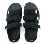 フィラ×アドラーの限定スポーツサンダル、“オールブラック”の厚底ソール×3本のアジャストベルト｜写真7