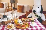 帝国ホテル 東京“料理長スヌーピー”ぬいぐるみ付き限定宿泊プラン、スヌーピーの顔型ミルクパンも