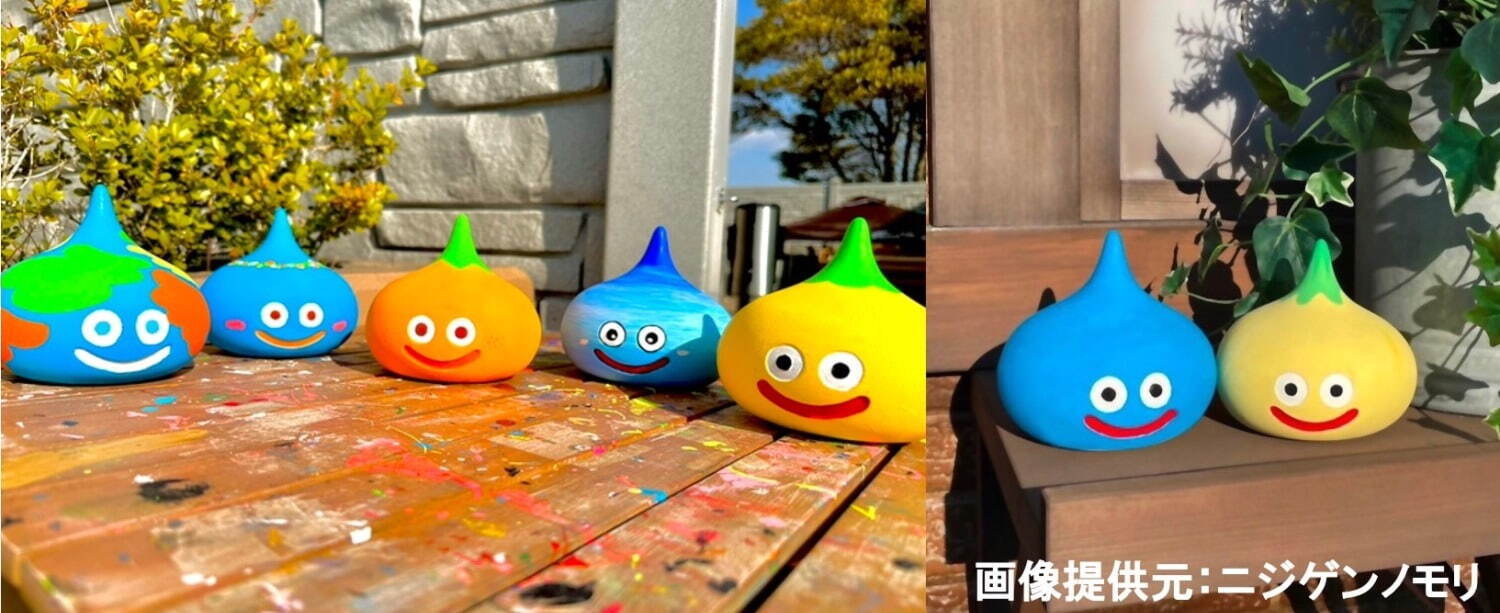 「ドラゴンクエスト」の世界観を楽しむイベントが横浜で、巨大“スライム”のバルーン＆スライム色塗り体験｜写真3