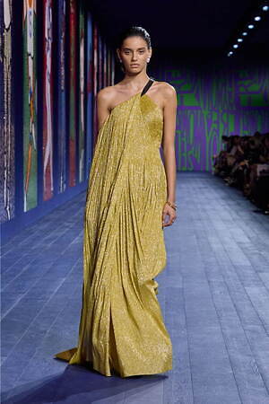 ディオール オートクチュール(DIOR  Haute Couture) 2024-25年秋冬ウィメンズコレクション  - 写真48