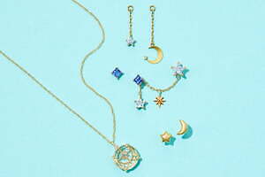 “星座石”煌めく「わたしの七夕アクセサリー」星や月のネックレスなど、全国の高島屋＆阪急うめだ本店に