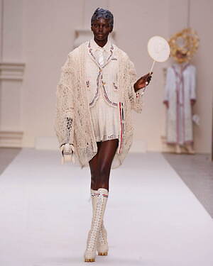 トム ブラウン オートクチュール(THOM BROWNE Haute Couture) 2024-25年秋冬ウィメンズ&メンズコレクション  - 写真4