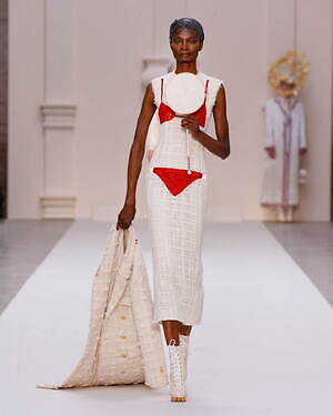 トム ブラウン オートクチュール(THOM BROWNE Haute Couture) 2024-25年秋冬ウィメンズ&メンズコレクション  - 写真14