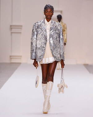 トム ブラウン オートクチュール(THOM BROWNE Haute Couture) 2024-25年秋冬ウィメンズ&メンズコレクション  - 写真46