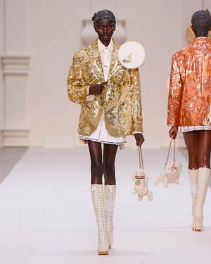 トム ブラウン オートクチュール(THOM BROWNE Haute Couture) 2024-25年秋冬ウィメンズ&メンズコレクション  - 写真47