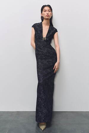 ロシャス(ROCHAS) 2025年リゾートウィメンズコレクション  - 写真16