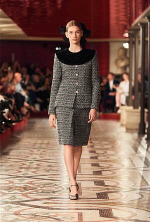 シャネル オートクチュール(CHANEL Haute Couture) 2024-25年秋冬ウィメンズコレクション  - 写真4