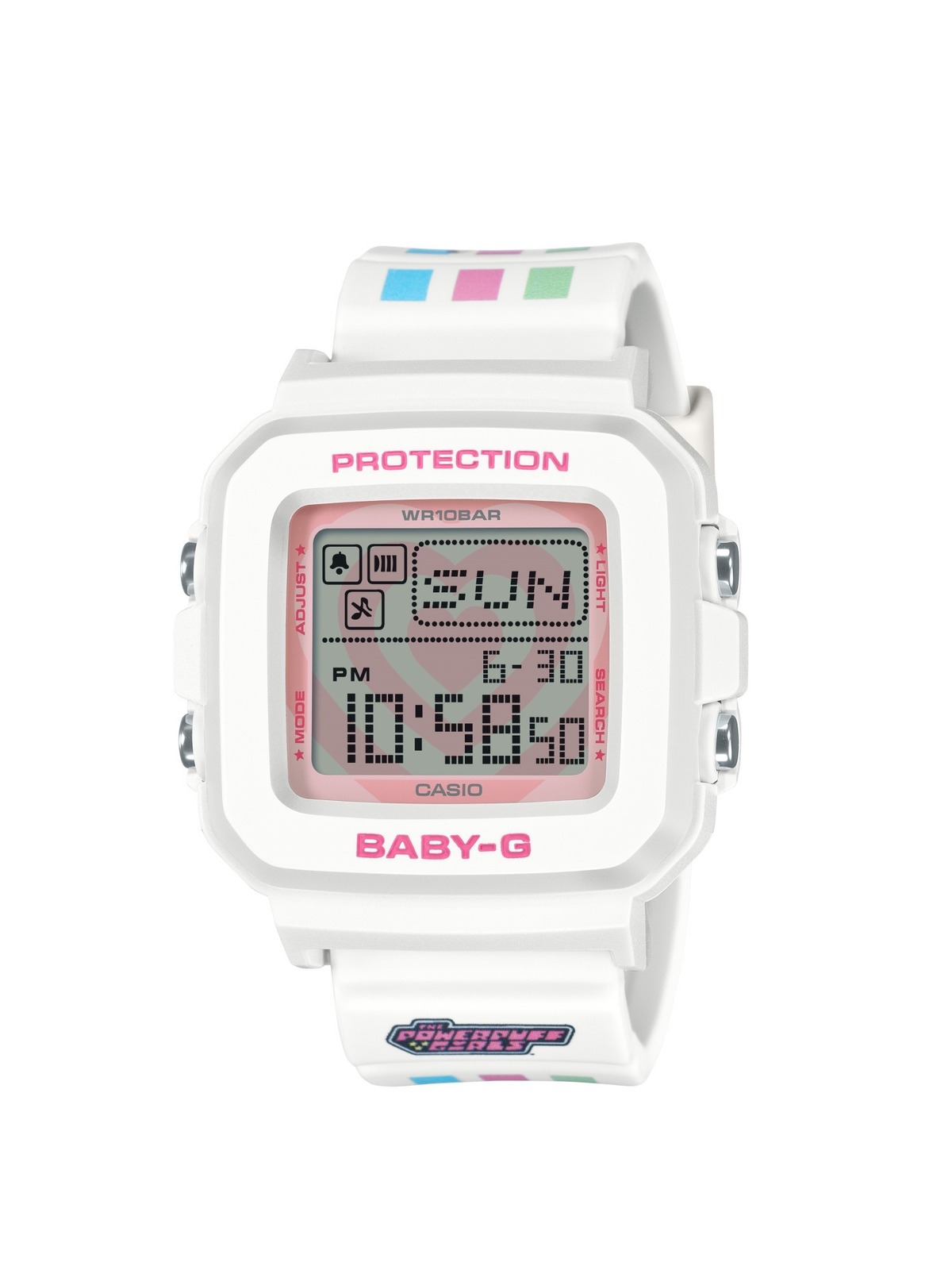 BABY-G×「パワーパフ ガールズ」腕時計＆チャームの2WAYで